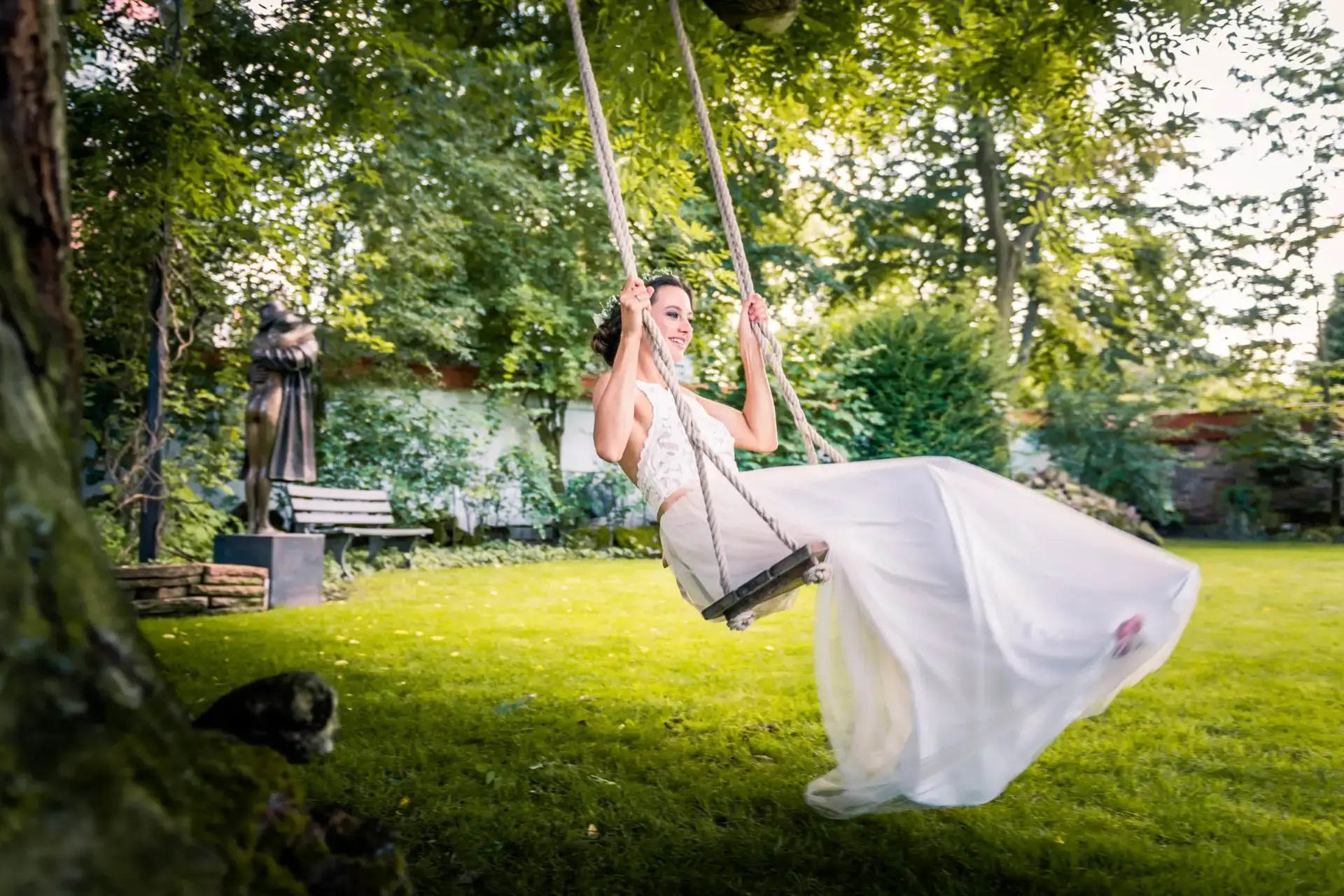 Gartenhochzeit Sinsheim Prewedding - Bild 12